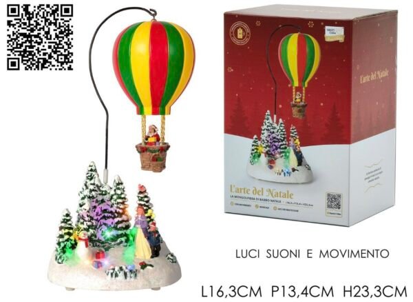 giostrina natalizia luminosa e sonora