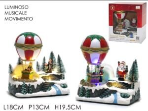 Giostrina Natalizia luminosa e sonora